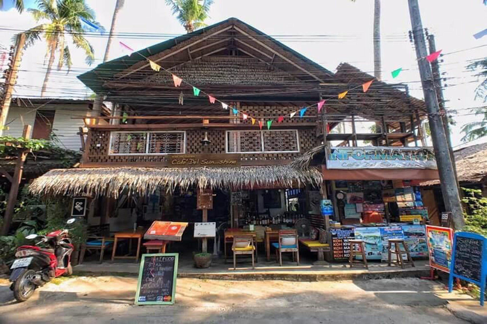 Hotel Cafe Del Sunshine Koh Chang Exterior foto
